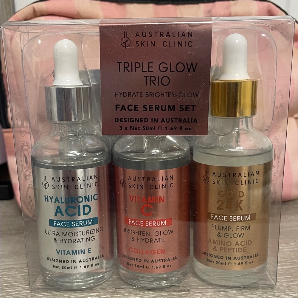 Triple Glow Trio Face Serum Set